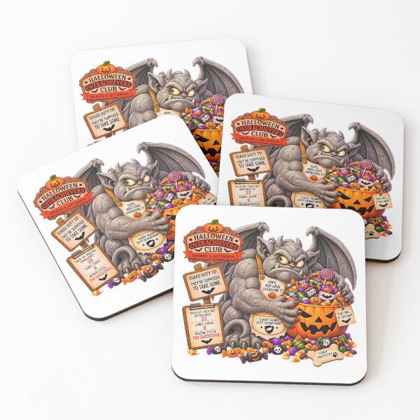 Item preview, ⚡HALLOWEEN OVERACHIEVERS CLUB -  Candy Guard Duty Department designed and sold by WheelieGdArt.