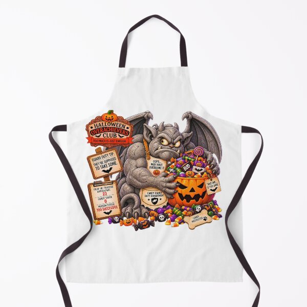 Item preview, ⚡HALLOWEEN OVERACHIEVERS CLUB -  Candy Guard Duty Department designed and sold by WheelieGdArt.