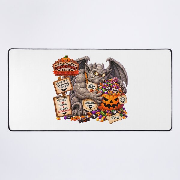 Item preview, ⚡HALLOWEEN OVERACHIEVERS CLUB - Candy Guard Duty Department designed and sold by WheelieGdArt.