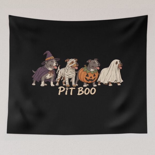 Item preview, Pit Boo Halloween Costume Dogs designed and sold by AMICO77.