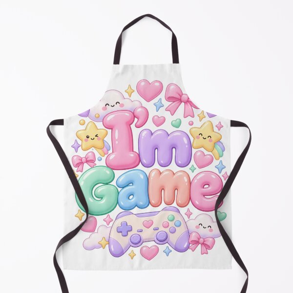 Item preview, Cute Pastel I’m Game Gamer Design designed and sold by Ooops Radio x Everbloom.