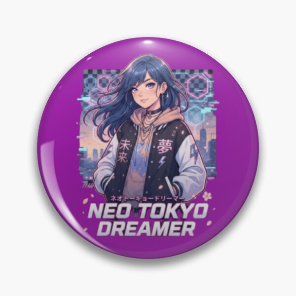 Item preview, Retro Cyberpunk Anime Streetwear Graphic Art designed and sold by Ankitjain2504.