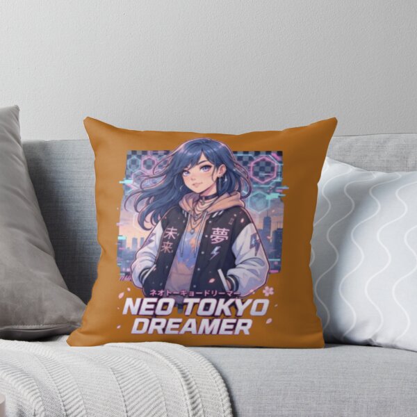Item preview, Retro Cyberpunk Anime Streetwear Graphic Art designed and sold by Ankitjain2504.