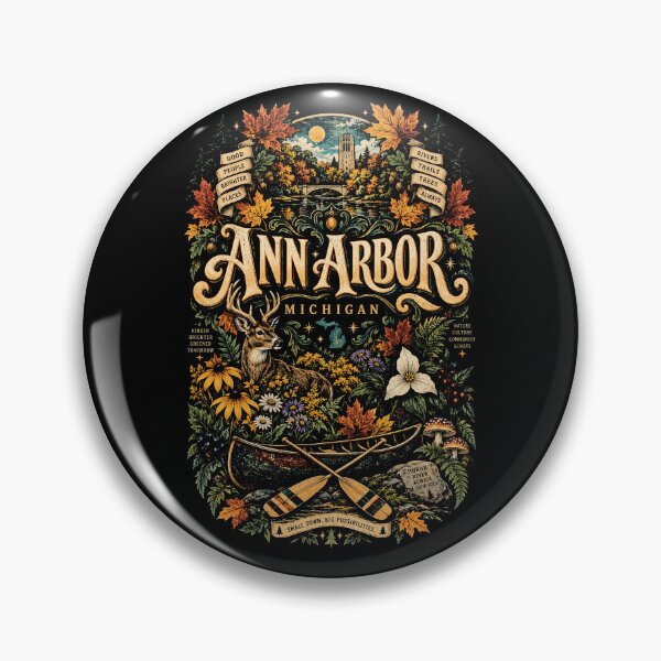 Artikelvorschau, Vintage Ann Arbor Michigan entworfen und verkauft von WILLIAMS-BR.