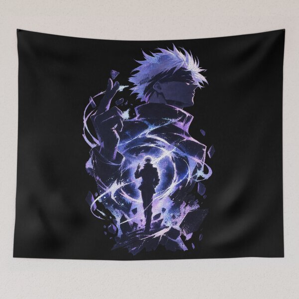 Item preview, Gojo Satoru Silhouette Poster – Jujutsu Kaisen Art designed and sold by · GAMING SOUL ·.