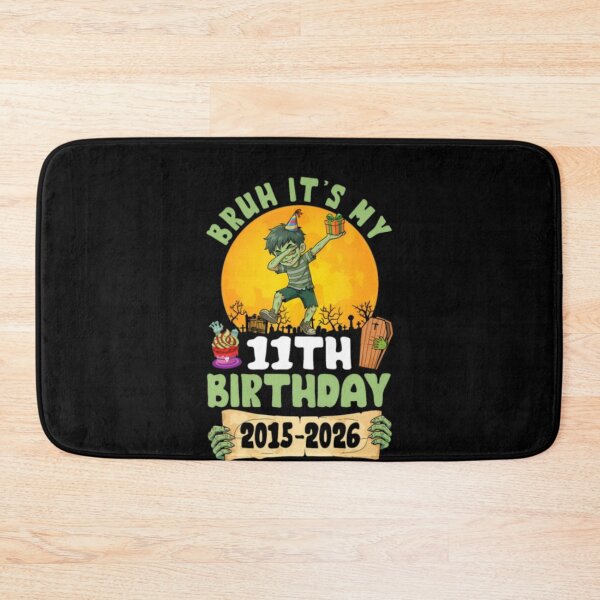 Item preview, Bruh Its My 11Th Birthday 2015 2026 Dabbing Zombie 11 Years designed and sold by alvablakefg.