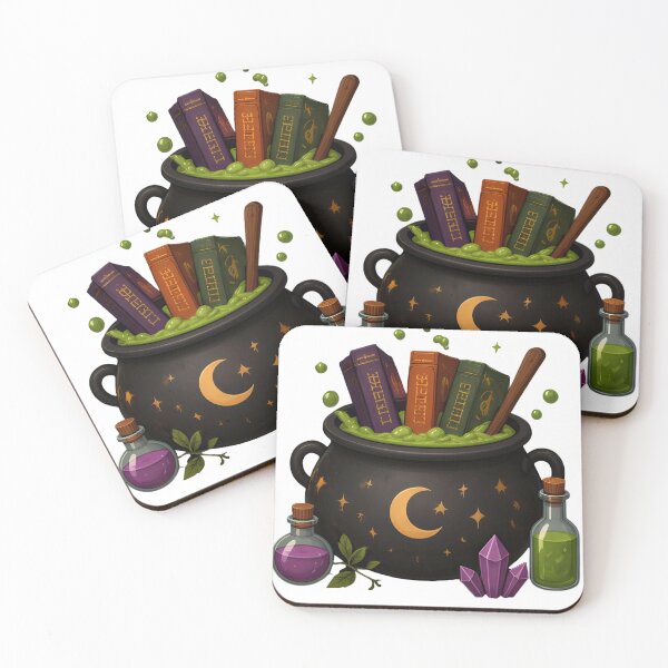 Item preview, Witch Cauldron Brewing Books & Potions Halloween designed and sold by aysenism.