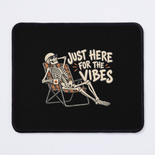 Item preview, Skeleton Just Here for the Vibes designed and sold by AMICO77.