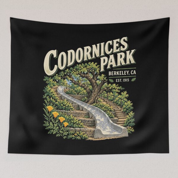 Item preview, Codornices Park Berkeley designed and sold by eliquistgk.