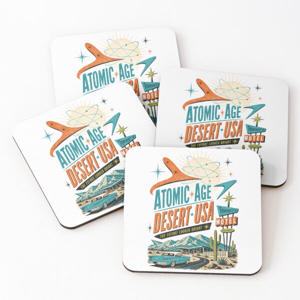 Item preview, Atomic Age Desert USA – The Future Looked Bright designed and sold by HROC.