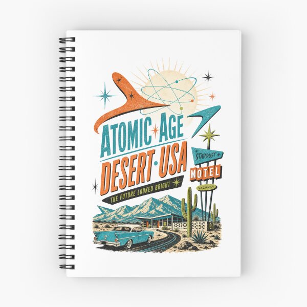 Item preview, Atomic Age Desert USA – The Future Looked Bright designed and sold by HROC.