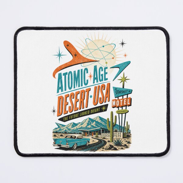 Item preview, Atomic Age Desert USA – The Future Looked Bright designed and sold by HROC.