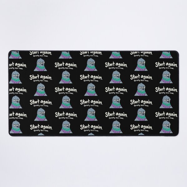 Item preview, Start Again Quietly Funny Pigeon designed and sold by MonkiFlipp.