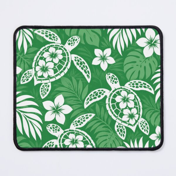Item preview, Old Hawaii Honu – Green Sea Turtle Tropical Pattern designed and sold by Plus91BIRD.