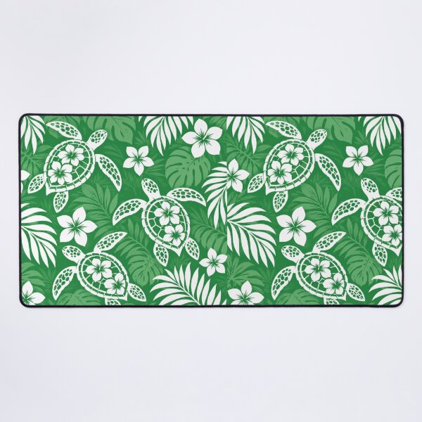 Item preview, Old Hawaii Honu – Green Sea Turtle Tropical Pattern designed and sold by Plus91BIRD.