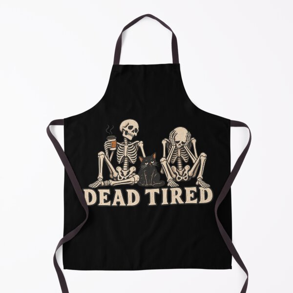 Item preview, Dead Tired Skeleton Friends and Black Cat designed and sold by AMICO77.