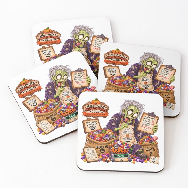 Item preview, ⚡HALLOWEEN OVERACHIEVERS CLUB -  Goolie Ghoul Candy Inventory Department designed and sold by WheelieGdArt.