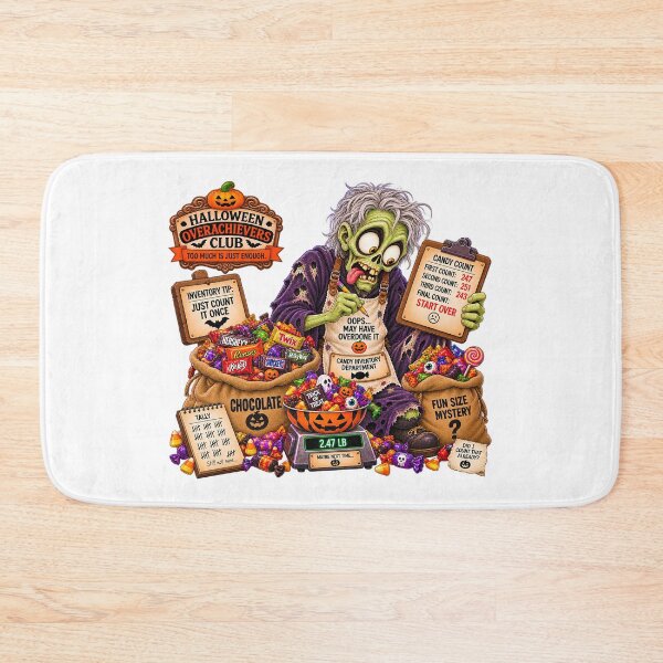 Item preview, ⚡HALLOWEEN OVERACHIEVERS CLUB -  Goolie Ghoul Candy Inventory Department designed and sold by WheelieGdArt.