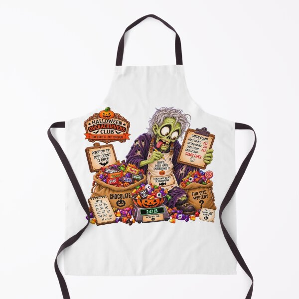 Item preview, ⚡HALLOWEEN OVERACHIEVERS CLUB -  Goolie Ghoul Candy Inventory Department designed and sold by WheelieGdArt.