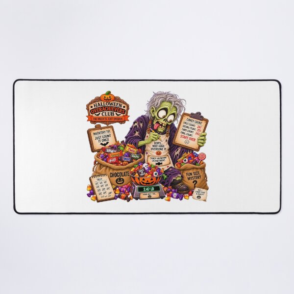 Item preview, ⚡HALLOWEEN OVERACHIEVERS CLUB - Goolie Ghoul Candy Inventory Department designed and sold by WheelieGdArt.