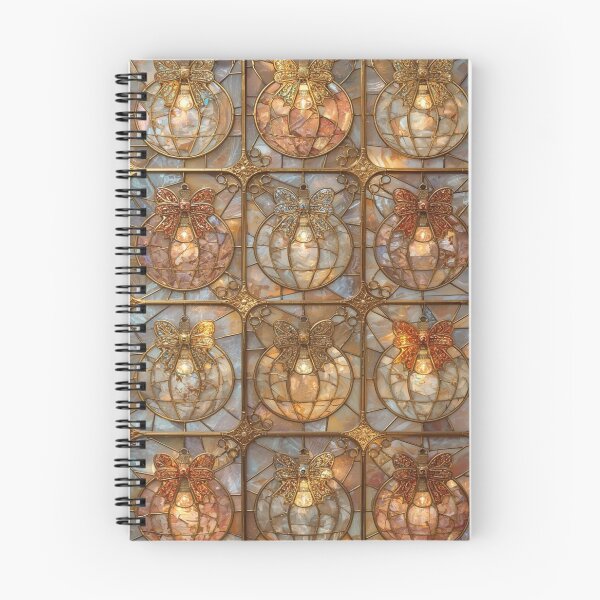 Item preview, Golden Butterfly Glass Orbs Pattern designed and sold by BriSher.