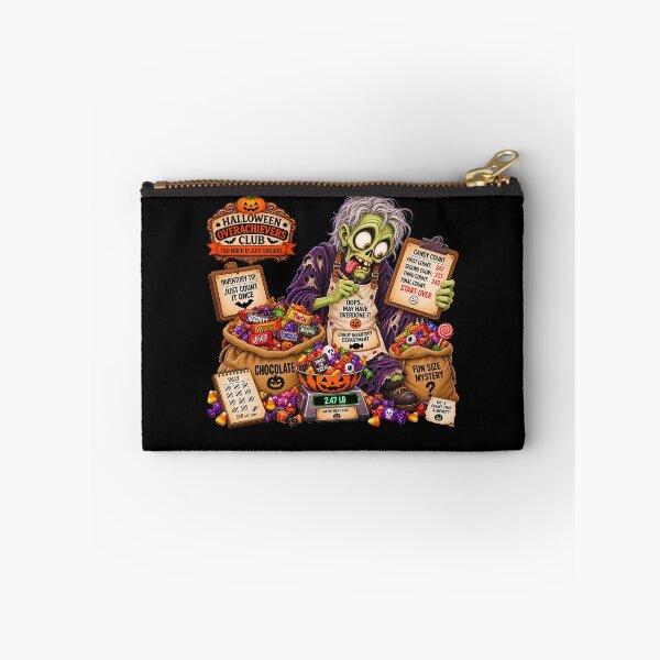 Item preview, ⚡HALLOWEEN OVERACHIEVERS CLUB -  Goolie Ghoul Candy Inventory Department - dark version designed and sold by WheelieGdArt.