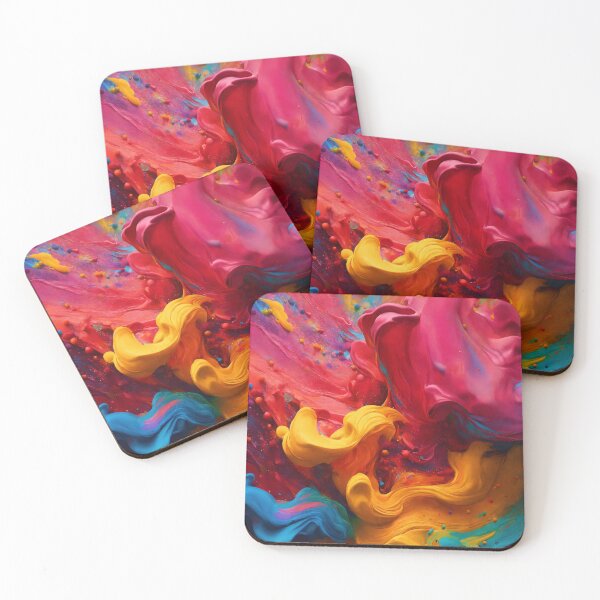Item preview, Colorful Abstract 3D Swirl designed and sold by shelteredinside.