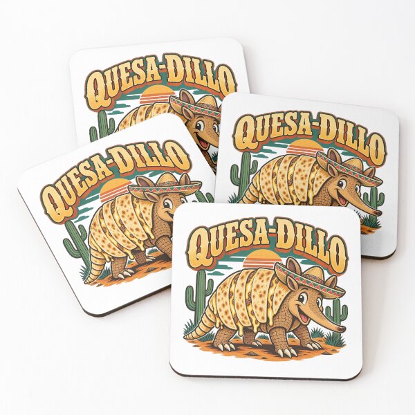 Item preview, Quesa-Dillo Funny Armadillo Quesadilla Pun designed and sold by WILLIAMS-BR.