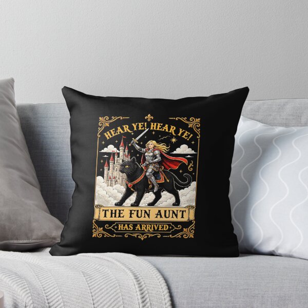 Item preview, Hear Ye Hear Ye The Fun Aunt Has Arrived Funny Aunt designed and sold by charoen-design.