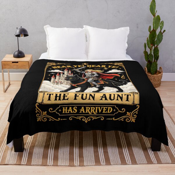 Item preview, Hear Ye Hear Ye The Fun Aunt Has Arrived Funny Aunt designed and sold by charoen-design.