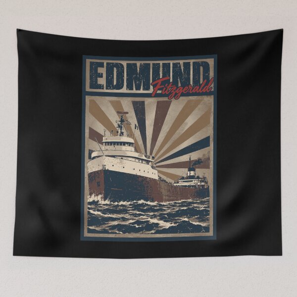 Item preview, Edmund Fitzgerald designed and sold by VerdePlantTees.