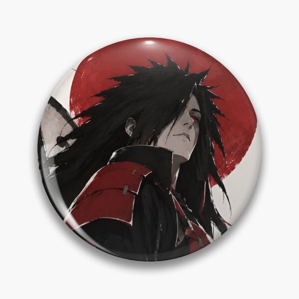 Item preview, Crimson Moon Samurai – Dark Red and Black Warrior Japanese Ink Art designed and sold by Dyan4.