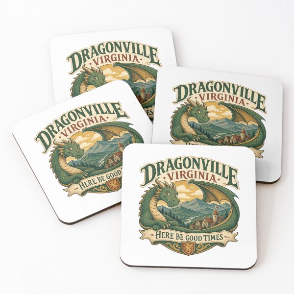Item preview, Dragonville Virginia – Here Be Good Times Design designed and sold by HROC.