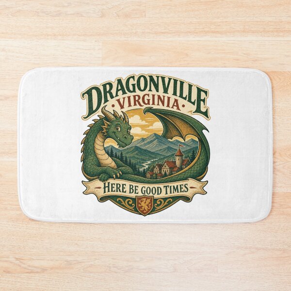 Item preview, Dragonville Virginia – Here Be Good Times Design designed and sold by HROC.