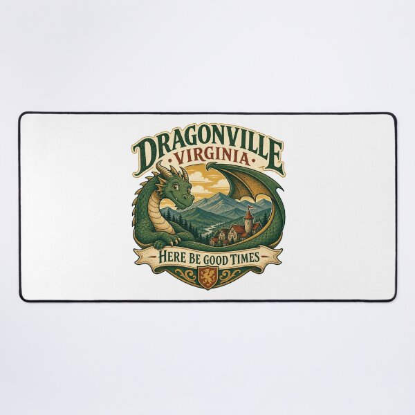 Item preview, Dragonville Virginia – Here Be Good Times Design designed and sold by HROC.