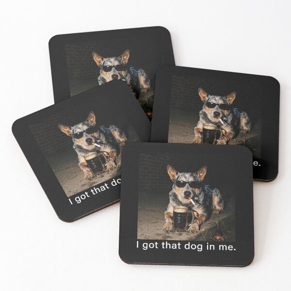 Item preview, I Got That Dog In Me Funny Dog Smoking Meme designed and sold by charoen-design.