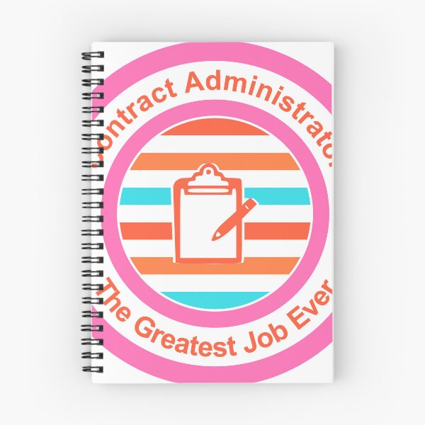 Item preview, Contract Administrator The Greatest Job Ever designed and sold by TheIconSmith.