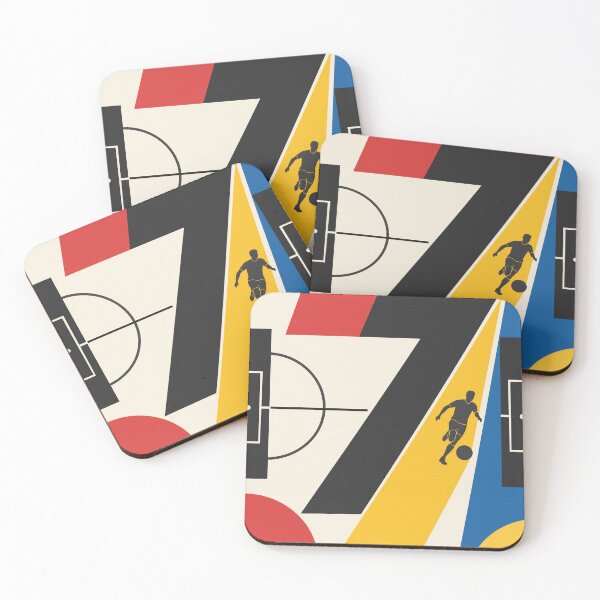 Item preview, The Number Seven Football Print, Bauhaus Soccer Print, Number 7 Football Art, Winger Soccer Decor, Geometric Sports Poster, Football Gift designed and sold by Studio pod Burom.