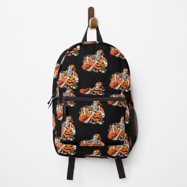 Item preview, Skeleton Gamer Halloween Pumpkin Chill Vibes designed and sold by OlyvieArt.