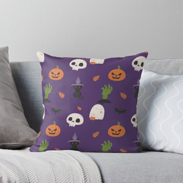 Item preview, Cute Spooky Halloween Eltements Pattern designed and sold by Violet-Forge.