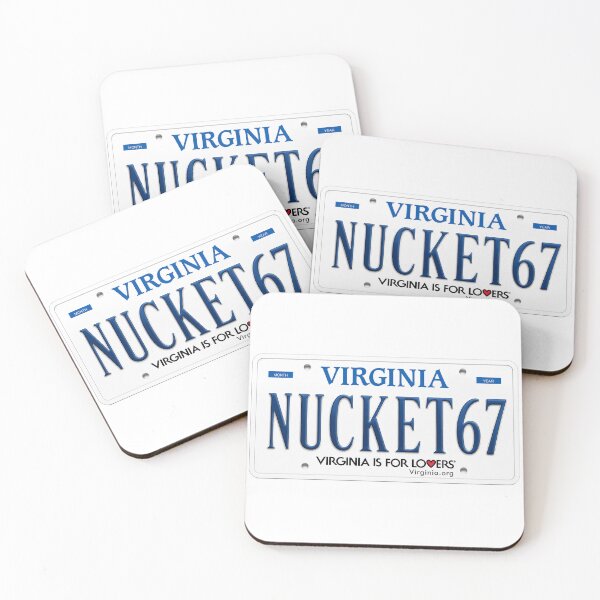 Item preview, VIRGINA NUCKET67 license plate  designed and sold by Nantucket67.