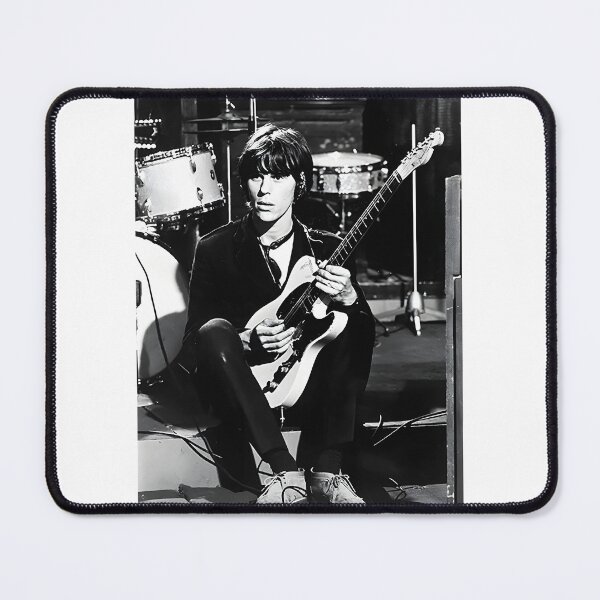 Item preview, Jeff Beck Inspired Guitarist Silhouette Musician Art Design designed and sold by Larathdilat.