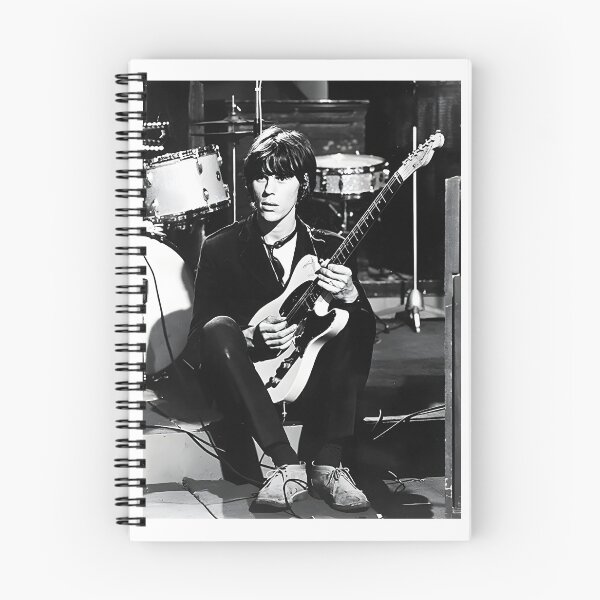 Item preview, Jeff Beck Inspired Guitarist Silhouette Musician Art Design designed and sold by Larathdilat.