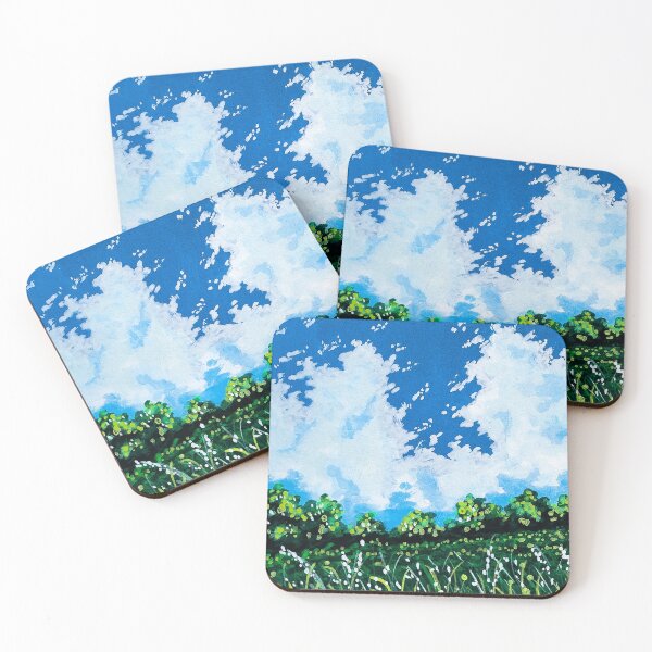 Item preview, Dreamy Cloud Landscape Wall Art designed and sold by EeshaArshad.