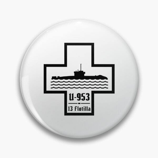 Item preview, Kriegsmarine U-boat U-953 Viking Ship Cross designed and sold by Blok45.