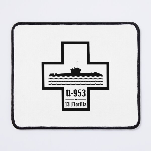 Item preview, Kriegsmarine U-boat U-953 Viking Ship Cross designed and sold by Blok45.