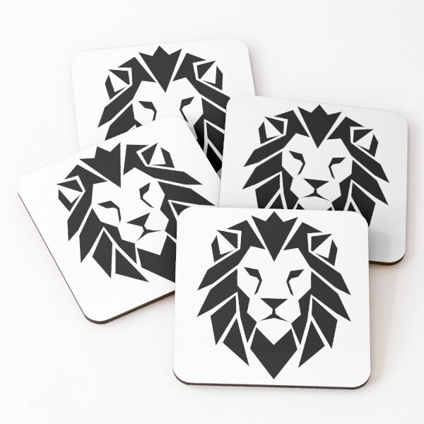 Item preview, Majestic Geometric Lion Head designed and sold by matybrak.