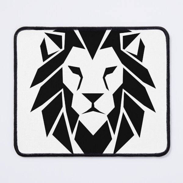 Item preview, Majestic Geometric Lion Head designed and sold by matybrak.