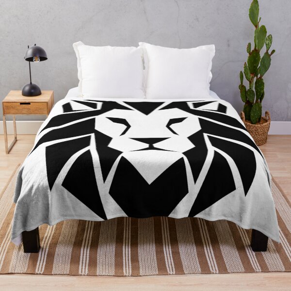 Item preview, Majestic Geometric Lion Head designed and sold by matybrak.