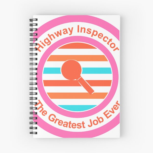 Item preview, Highway Inspector The Greatest Job Ever designed and sold by TheIconSmith.